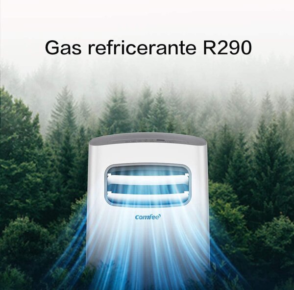 Comfee Condizionatore Portatile 9000 Btu /h Climatizzatore Classe A con Timer Gas R290 colore Bianco - SOGNIDORO-09E