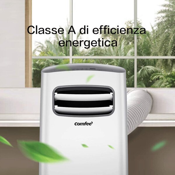 Comfee Condizionatore Portatile 9000 Btu /h Climatizzatore Classe A con Timer Gas R290 colore Bianco - SOGNIDORO-09E