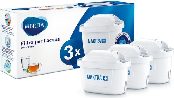Brita Confezione 3 filtri Maxtra+ per caraffe filtranti