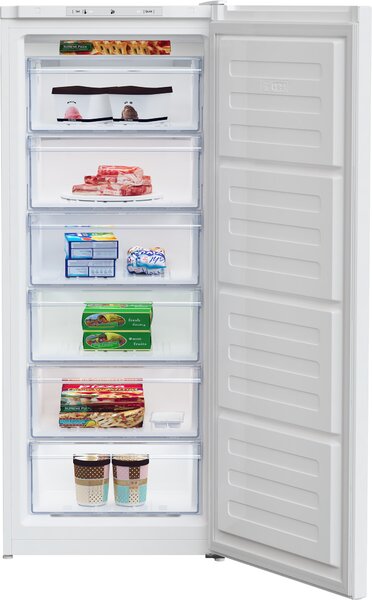 Beko Congelatore a Cassetti Verticale 210 Litri Classe E Raffreddamento Statico Capacit di Congelamento 7.7 Kg/24h colore Bianco - RFSA210K40WN