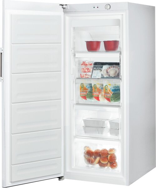 Indesit Congelatore a Cassetti Verticale 195 Litri Classe E Capacit di Congelamento 8 kg/24h colore Bianco - UI4 2 W