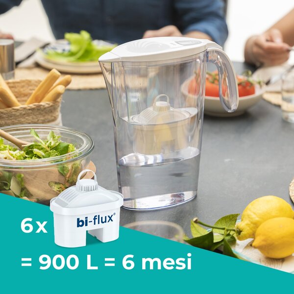 LAICA Confezione n 6 Filtri + Caraffa Filtrante Laica - J996