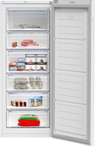 Beko Congelatore a Cassetti Verticale 240 Litri Classe E 9,8 kg/24h Raffreddamento Statico colore Bianco - RFSA240M41WN