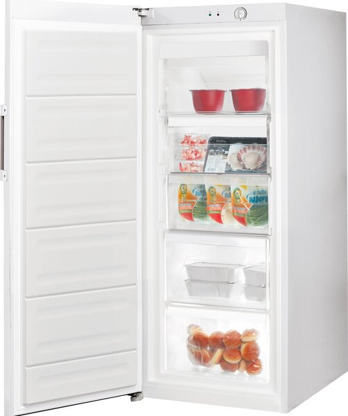Indesit Congelatore a Cassetti Verticale Capacit 185 Litri Classe energetica F Capacit di congelamento 8 Kg/24h - UI4 1 W.1
