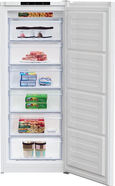 Beko Congelatore a Cassetti Verticale Capacit 168 Litri Classe energetica F Capacit di congelamento 9 Kg/24h - RFSA210K30WN