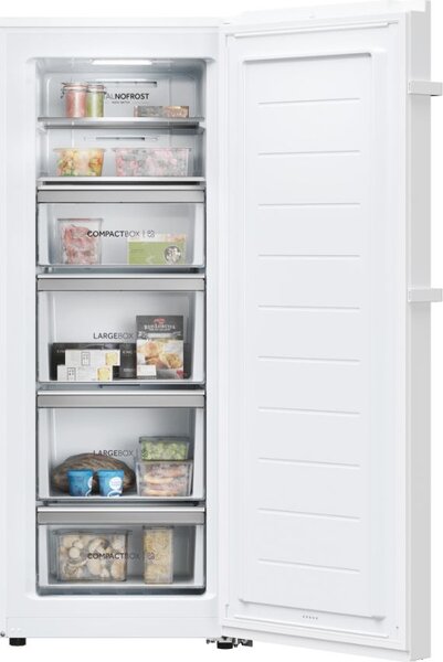 Haier Congelatore a Cassetti Verticale Capacit 226 Litri Classe energetica E Capacit di congelamento 14 kg/24h No Frost colore Bianco - H4F226WEH1