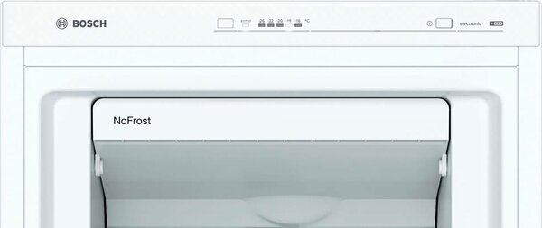 Bosch Congelatore a Cassetti Verticale Capacit 225 Litri No Frost Classe energetica E Capacit di congelamento 20 Kg/24h colore Bianco - GSN33VWEP
