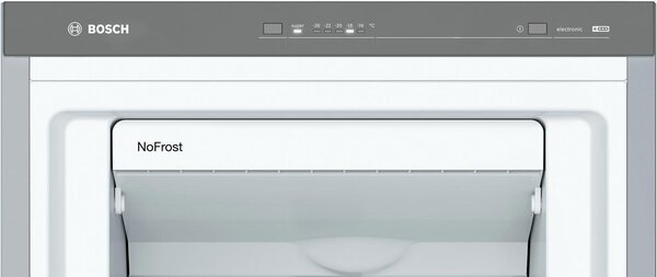Bosch Congelatore a Cassetti Verticale Capacit 242 Litri No Frost Classe E colore Inox - GSN36VLEP Serie 4