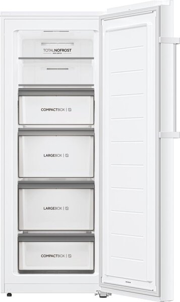 Haier Congelatore a Cassetti Verticale Capacit 226 Litri Classe energetica E Capacit di congelamento 14 kg/24h No Frost colore Bianco - H4F226WEH1
