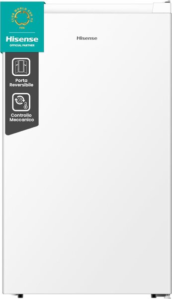 Hisense Congelatore a Cassetti Verticale Capacit 61 Litri Classe energetica E Capacit di congelamento 3 kg/24h colore Bianco - FV78D4AWE