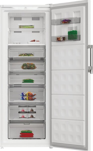 Whirlpool Congelatore a Cassetti Verticale Capacit 404 Litri Classe energetica E Capacit di congelamento 19 kg/24h colore Bianco - WHFF 6403 W4E
