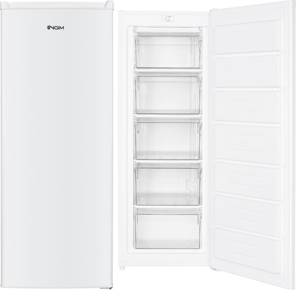 Ngm Congelatore a Cassetti Verticale Capacit di Congelamento 7,8 kg/24h Classe E Capacit 168 Litri colore Bianco - CV241WME