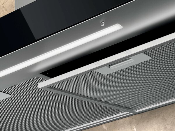 Electrolux Cappa Cucina Aspirante a Parete Larghezza 90 cm Profondit 45 cm Classe A colore Acciaio Inox - LFT829X Serie 700 Breeze