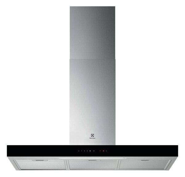 Electrolux Cappa Cucina Aspirante a Parete Larghezza 90 cm Profondit 45 cm Classe A colore Acciaio Inox - LFT829X Serie 700 Breeze