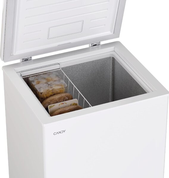 Candy Congelatore a Pozzetto Orizzonatale 97 Litri Classe E Capacit di Congelamento 4,5 kg/24h Statico colore Bianco - CCHH 100E