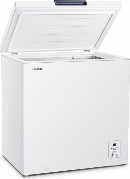 Hisense Congelatore a Pozzetto Orizzontale 142 Litri Capacit di Congelamento 7 kg/24h Classe E colore Bianco - FT184D4AWYE