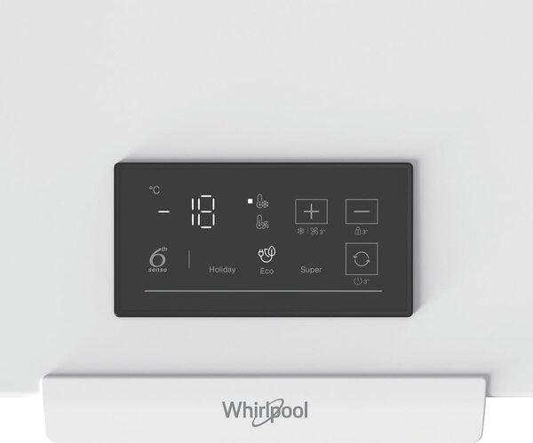 Whirlpool Congelatore a Pozzetto Orizzontale Capacit 142 Litri Classe energetica E Capacit di congelamento 7 Kg/24h - W3RHS14EW