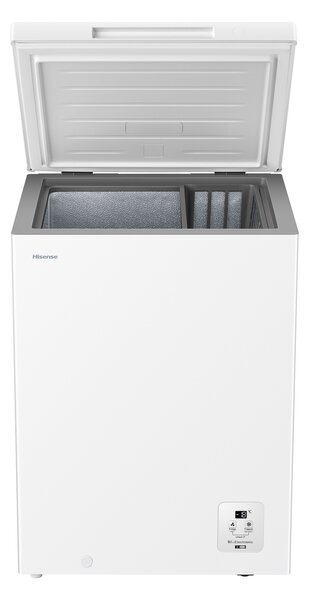 Hisense Congelatore a Pozzetto Orizzontale Capacit 141 Litri Classe energetica E Capacit di congelamento 8 kg/24h - FT145N1AWE