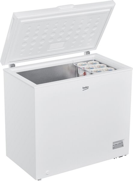 Beko Congelatore a Pozzetto Orizzontale Capacit 198 Litri Classe Energetica F Capacit di congelamento 12 Kg/24h colore Bianco - CF200WN