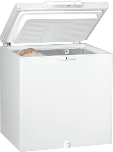 Whirlpool Congelatore a Pozzetto Orizzontale Capacit 204 litri Classe E Capacit di congelamento 11 kg/24h Tecnologia 6 SENSO colore Bianco - W 2