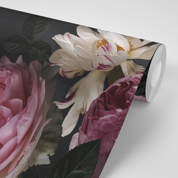 Carta da parati – Bouquet di fiori in dettaglio