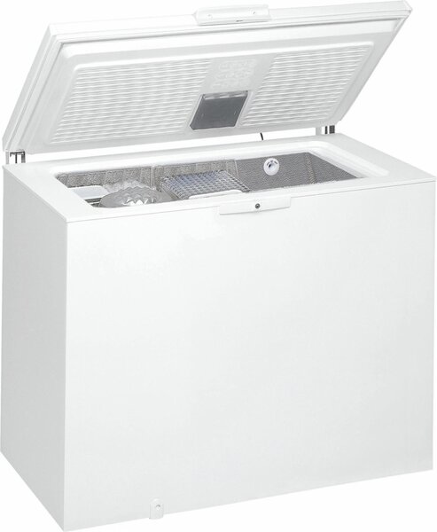 Whirlpool Congelatore a Pozzetto Orizzontale Capacit 225 Litri Classe energetica E Capacit di congelamento 11,5 Kg/24h colore Bianco - WHE2535FO2