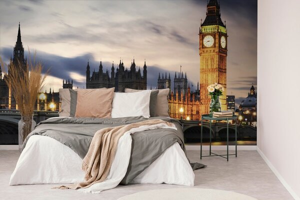 Carta da parati – Big Ben notturno a Londra