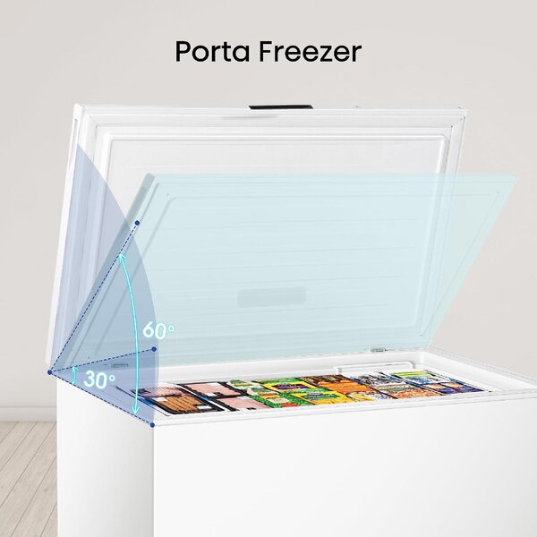 Hisense Congelatore a Pozzetto Orizzontale Capacit 248 Litri Classe E Capacit di Congelamento 11,2 kg / 24 h colore Bianco - FC321D4AWLE
