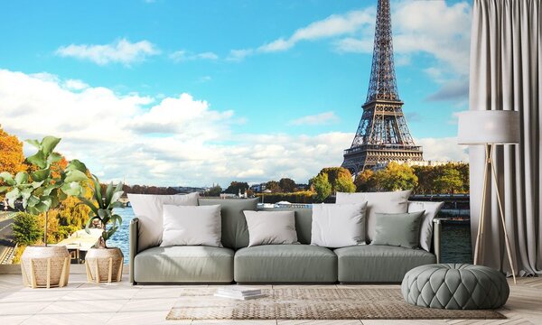 Carta da parati – Splendida panorama di Parigi