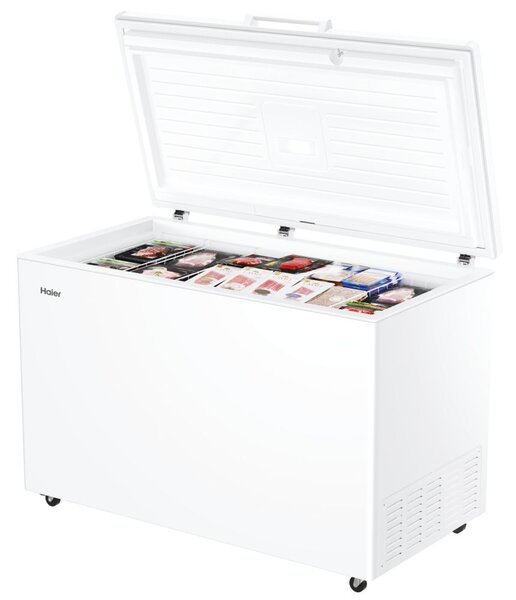 Haier Congelatore a Pozzetto Orizzontale Capacit 418 Litri Classe energetica E Capacit di congelamento 21 kg/24h colore Bianco - HCE420E