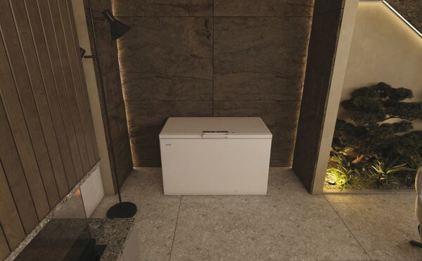 Haier Congelatore a Pozzetto Orizzontale Capacit 418 Litri Classe energetica E Capacit di congelamento 21 kg/24h colore Bianco - HCE420E