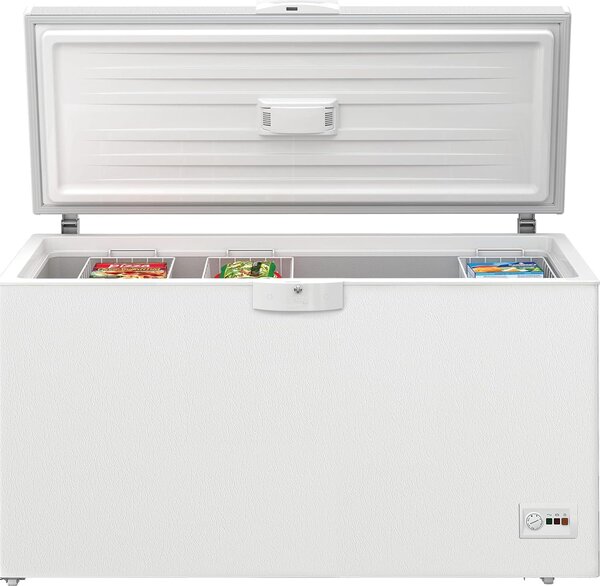 Beko Congelatore a Pozzetto Orizzontale Capacit 450 Litri Classe energetica E Capacit di congelamento 20 kg / 24 h colore Bianco - HSM46740