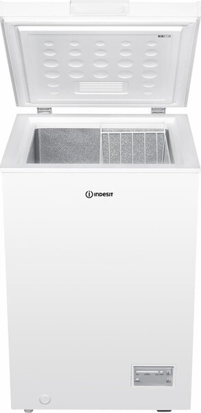 Indesit Congelatore a Pozzetto Orizzontale Capacit 98 Litri Capacit di Congelamento 6 kg/24h Classe E colore Bianco - INCF 984 E