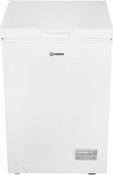 Indesit Congelatore a Pozzetto Orizzontale Capacit 98 Litri Capacit di Congelamento 6 kg/24h Classe E colore Bianco - INCF 984 E