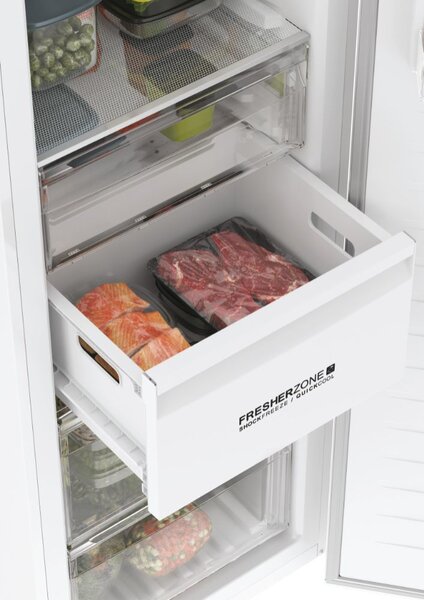 Haier Congelatore Verticale 330 Litri Classe D Capacit di Congelamento 21 kg/24h WiFi colore Bianco - H3F330WDH1 INSTASWITCH