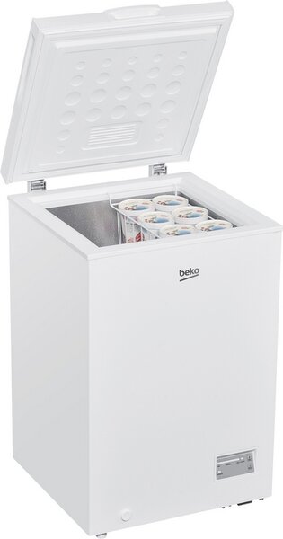 Beko Congelatore a Pozzetto Orizzontale Capacit 98 Litri Classe Energetica F Capacit di congelamento 6 Kg/24h colore Bianco - CF100WN