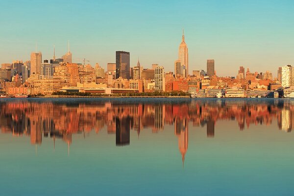 Carta da parati – Riflesso incantevole di New York