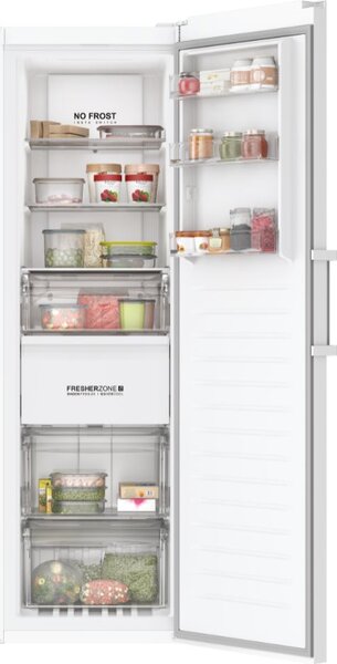 Haier Congelatore Verticale 330 Litri Classe E Capacit di Congelamento 21 kg/24h WiFi colore Bianco - H3F330WEH1 INSTASWITCH