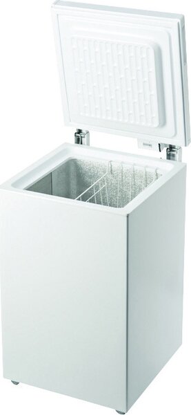 Indesit Congelatore a Pozzetto Orizzontale Capacit 99 Litri Classe energetica E Capacit di congelamento 5 kg/24h colore Bianco - OS 2A 100 2