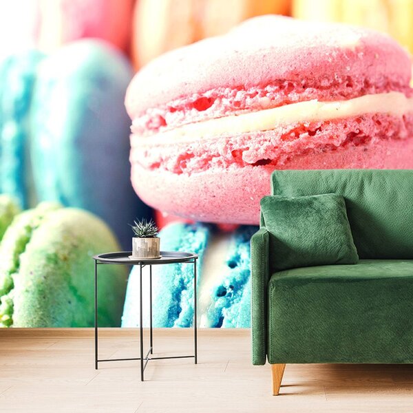 Carta da parati – Macarons colorati