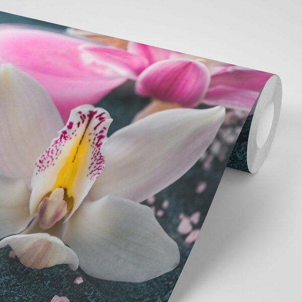 Carta da parati – Orchidea dettagliata meravigliosa