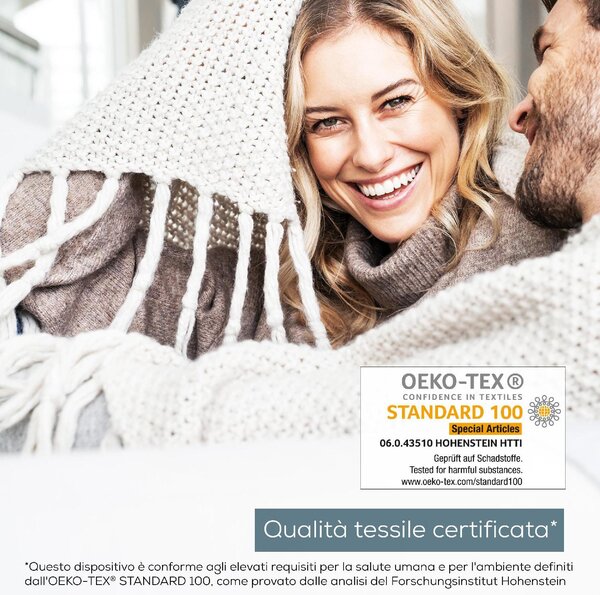 Beurer Coperta Elettrica con Dispositivo di Termoregolazione Elettronico, 6 livelli di temperatura e spegnimento automatico colore Nordic Taupe - H