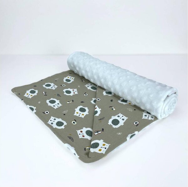 Baby Idea Coperta Lettino Orso colore Beige - PLOB