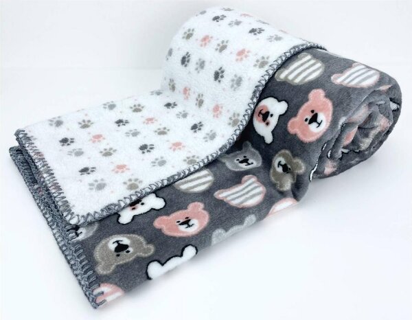 Baby Idea Coperta Lettino Orso colore Grigio - PFLO