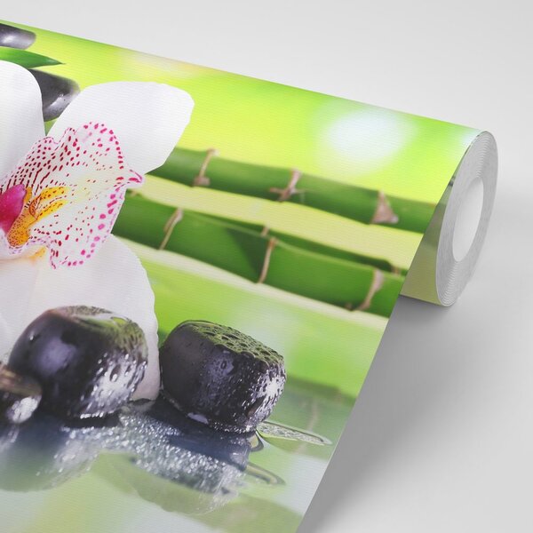 Carta da parati – Orchidea giapponese