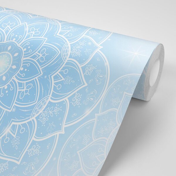 Carta da parati – Mandala orientale celeste