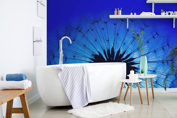 Carta da parati – Soffione blu