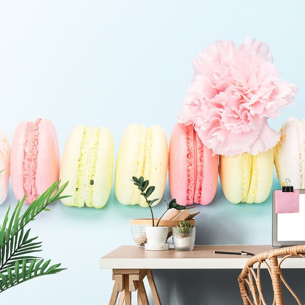Carta da parati – Macarons deliziosi