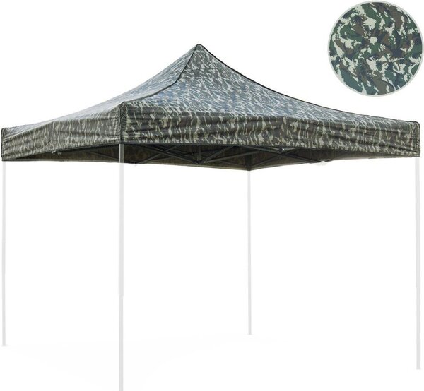 Divina Garden Copertura Gazebo 3x3 mt Top Impermeabile colore Mimetico - EG53716