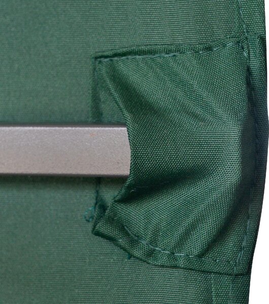 VivaGarden Copertura Gazebo 3x3 mt Top in Poliestere Impermeabile con 8 Fori di Ventilazione colore Verde